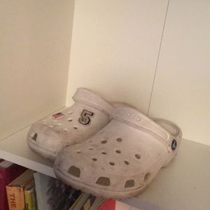 White Crocs